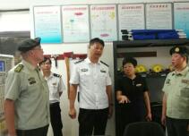 陕西省公安厅、省消防总队领导莅临天朗·蔚蓝观园指导工作